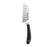 Robert Welch Signature Santoku Knife, 11cm. British Design. Crafted from German 1.4116 Stainless Steel. Suitable for fine Slicing and Dicing. Dishwasher Safe.