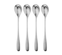 Robert Welch Stanton Satin Long Handled Spoon, Set of 4. Made from Stainless Steel. Dishwasher Safe.