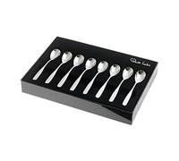 Robert Welch Stanton Satin Small Espresso Spoons, Set of 8. Made from Stainless Steel. Dishwasher Safe.
