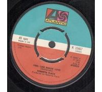 ROBERTA FLACK - FEEL LIKE MAKIN' LOVE 7" (45) UK ATLANTIC 1974 B/W CONVERSATION LOVE 4 PRONGED CENTRE DESIGN (K10467)