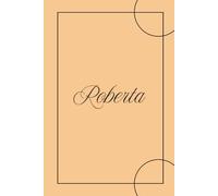 Roberta - Quaderno per Appunti 6x9 | 100 Pagine a Righe | Copertina rigida Arancio Minimal: Notebook con nome personalizzato - Elegante e pratico per lavoro, ufficio o studio universitario