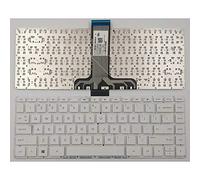 RobertDTesta New For HP Stream 14-AX 14-AX010WM 14-AX020CA 14-AX030WM 14-AX040WM 14-AX067NR 14-AX100 Laptop Keyboard US White 901658-001