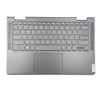 RobertDTesta New For Lenovo Yoga C740-14 C740-14IML 81TC Brown Palmrest Backlit Keyboard & Touchpad 5CB0U43952