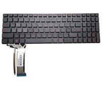 RobertDTesta New Laptop Keyboard for Asus GL552 GL552JX GL552VW GL552VW-DH71 GL552VW-DH74 GL552VX With Red Backlit