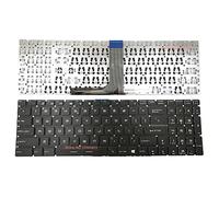 RobertDTesta New laptop keyboard for MSI GL62 GL72 6QC 6QD 6QF Black Without Backlit Without Frame US Crystal Key