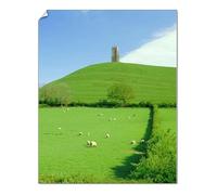 robertharding 10x8 Print of Glastonbury Tor, Glastonbury, Somerset, England, UK (1144936)