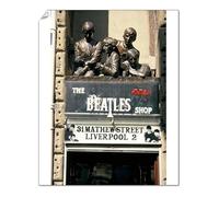 robertharding 10x8 Print of Statues of the Beatles, the Cavern Quarter, Liverpool, England (1148061)
