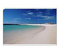 robertharding A2 Poster of Natural swimming pool and beach near El Cotillo, Fuerteventura (1135398)