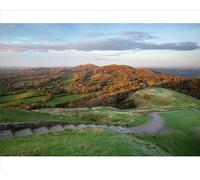 robertharding Autumn Print of Iron-age British Camp, Malvern Hills - Print 10"x8" (25x20cm) (13875265)