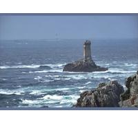 robertharding La Vieille Lighthouse Print: Pointe du Raz, Brittany, France - Poster Print A2 (59.4 x 42cm) (25300713)