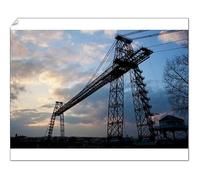 robertharding Print 10"x8" (25x20cm) - WorldInPrint Print: Transporter Bridge, Newport, Wales (7390303)