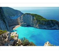 robertharding Shipwreck Beach Print, Zante Island, Greece - Print 10"x8" (25x20cm) (10003936)