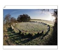 robertharding The Kings Men Stone Circle Print, Oxfordshire, England - Print 10"x8" (25x20cm) (13875237)