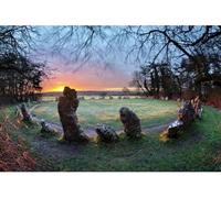 robertharding The Kings Men Stone Circle Sunrise Print - Print 10"x8" (25x20cm) (13875239)