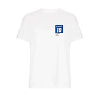 Roberto Baggio 10 Football Shirt Frame Men's T-Shirt - White / XL