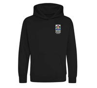 Roberto Baggio World Cup Sticker Kids Hoodie - Black / 9-11 years