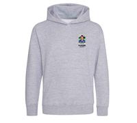 Roberto Baggio World Cup Sticker Kids Hoodie - Gray / 5-6 years
