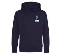 Roberto Carlos Real Madrid Icon Frame Kids Hoodie - Navy / 14-15 years