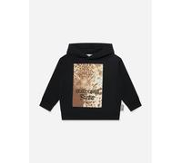 Roberto Cavalli Boys Tiger Hoodie in Black - Black - 10 Yrs