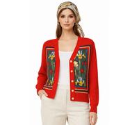 Roberto Cavalli Class Sequin Embellished Cardigan Sweater M