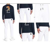 Roberto Cavalli Firenze RC Logo Sweatpants Jogging Lounge Trousers Track-Pants