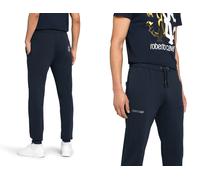 Roberto Cavalli Firenze RC Logo Sweatpants Jogging Pants Trainer Navy L
