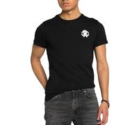 Roberto Cavalli Firenze Tiger Logo Print Luxury Crew Neck T-Shirt Shirt Top 2XL