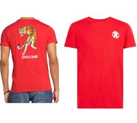 Roberto Cavalli Firenze Tiger Logo Print Luxury Crew Neck T-Shirt Shirt Top XL