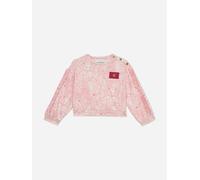 Roberto Cavalli Girls Branded Sweatshirt in Pink - Pink - 6 Yrs