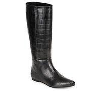 Roberto Cavalli High Boots SPS749 in Black 4.5