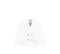 Roberto Cavalli Junior double-breasted blazer - White 4-6-8-10-12-14