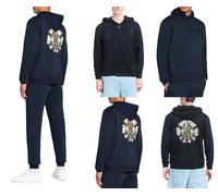 Roberto Cavalli RC Hooded Sweater Hoodie Sweatshirt Jumper Pullover M