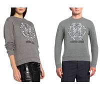 Roberto Cavalli Rc Logo Unisex Sweat Sweater Sweatshirt Jumper Pullover Pulli M