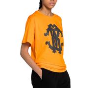 Roberto Cavalli RC Mono Logo Oversize Cotton T-Shirt Top Lounge Iconic Shirt XS