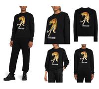Roberto Cavalli Rc Tiger Logo Unisex Sweater Sweatshirt Jumper Pullover Pulli M