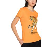 Roberto Cavalli Rc Tiger Print Logo Cotton T-Shirt Top Lounge Iconic Shirt XL