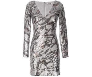 Roberto Cavalli sequinned bodycon dress - Grey 42