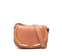 Roberto Cavalli small Fang leather shoulder bag - Brown One Size