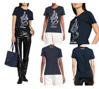 Roberto Cavalli Snake Print Monogram Cotton T-Shirt Top Lounge Iconic Shirt L