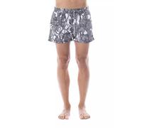 Roberto Cavalli Sport Men's Black Polyester Swimsuit | Size: 54 Roberto Cavalli Sport Black 54