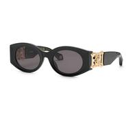 Roberto Cavalli Src064 Woman Sunglasses Black Smoke / CAT3 Woman