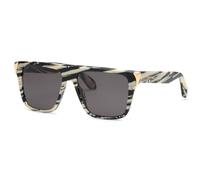 Roberto Cavalli SRC094M 0AHH Unisex Sunglasses Acetate Multi-color Smoke Squared Normal