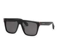Roberto Cavalli SRC094M 700Y Unisex Sunglasses Acetate Black Smoke Squared Normal