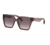 Roberto Cavalli SRC156M 07AY Woman Sunglasses Acetate Brown Brown Squared Normal Nuanced