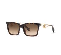 Roberto Cavalli SRC157M 743 Woman Sunglasses Acetate Havana Brown Squared Normal Nuanced