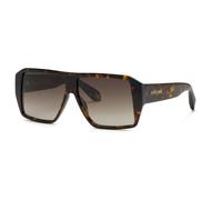 Roberto Cavalli Unisex SRC125M 0743 Sunglasses Acetate Havana Brown Mask Normal Nuanced
