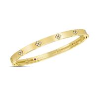 Roberto Coin Love in Verona 18ct Yellow Gold Diamond Bangle