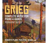 ROBERTO PLANOPAOLA - GRIEG COMPLETE MUSIC FOR PIAN - CD - C600z