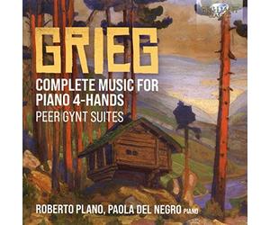ROBERTO PLANOPAOLA - GRIEG COMPLETE MUSIC FOR PIAN - CD - K600z