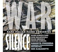 Roberto Prosseda - War Silence - Rare Italian piano concertos - CD - N3z